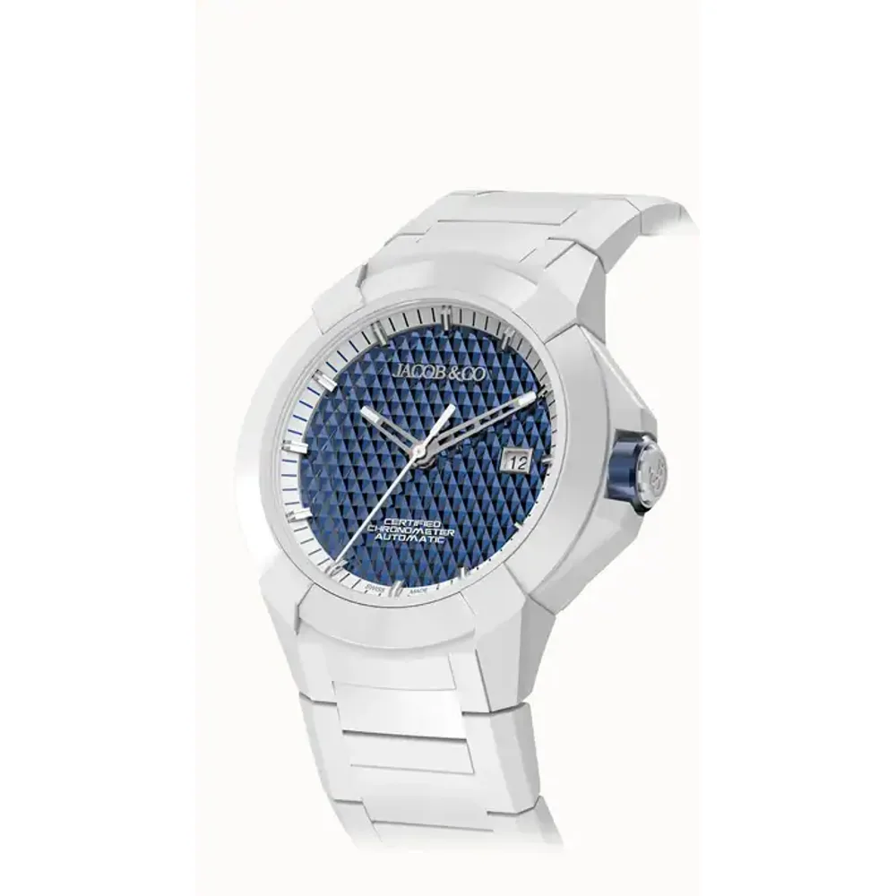 Jacob & Co. Epic X Sport — Blue with White Bracelet