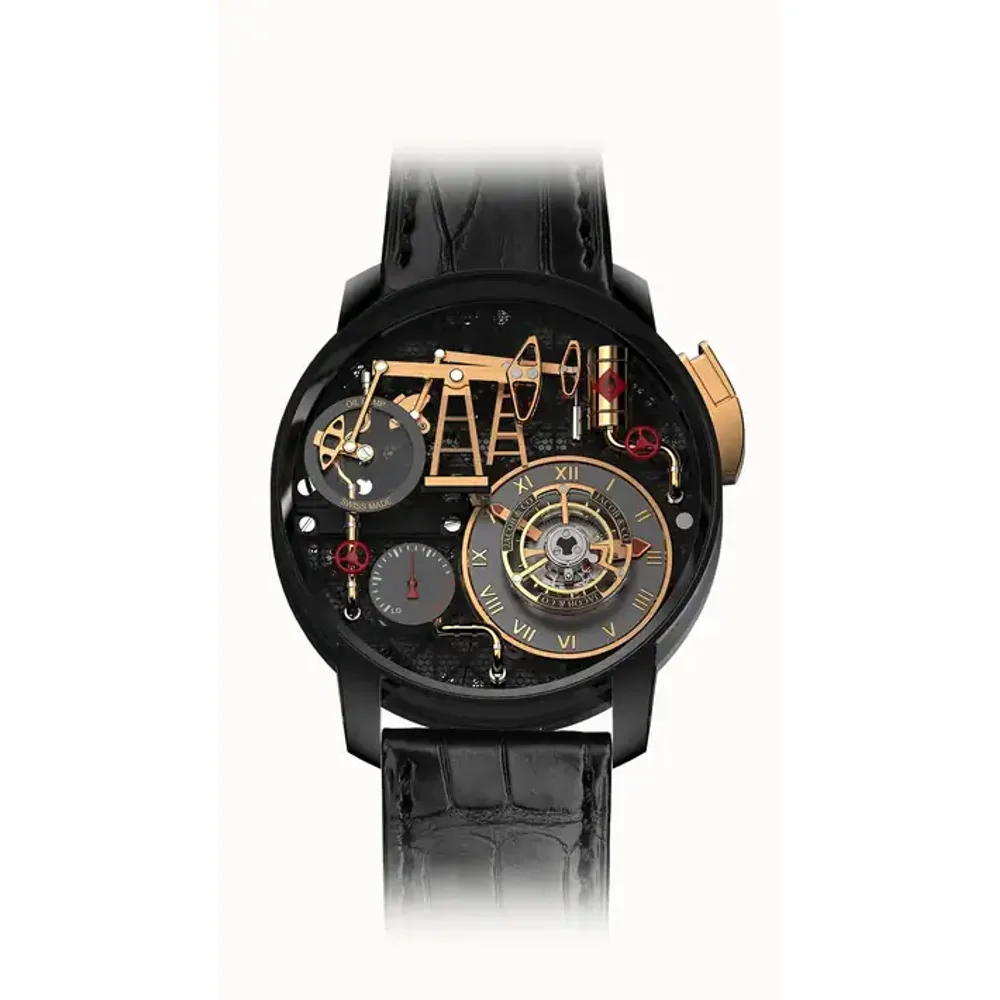 Jacob & Co. Oil Pump 43MM — Black Titanium