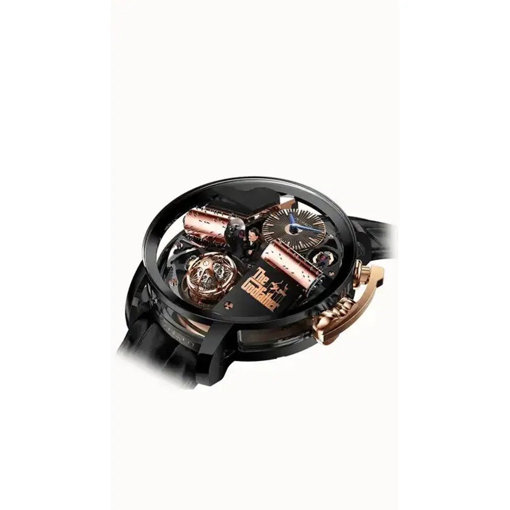 Jacob & Co. Opera Godfather — Black DLC Grade 5 Titanium