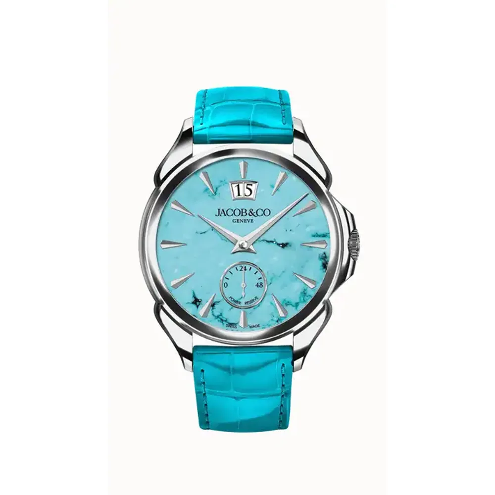 Jacob & Co. Palatial Classic — Stainless Steel (Turquoise)