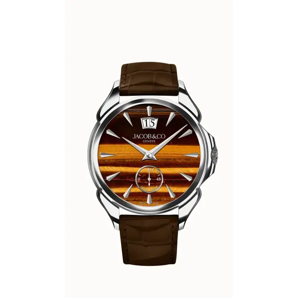 Jacob & Co. Palatial Classic — Stainless Steel (Tiger Eye)