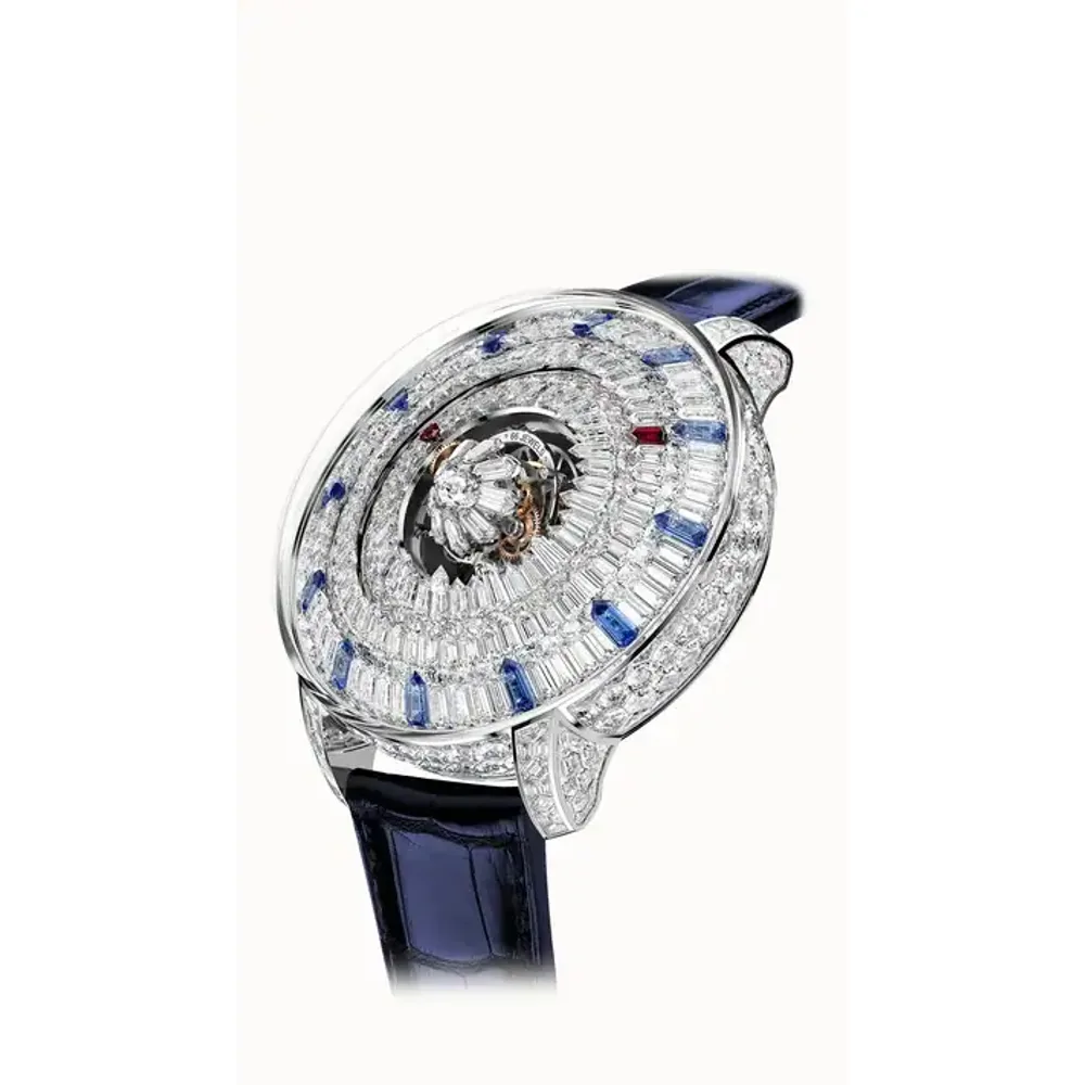 Jacob & Co. The Mystery Tourbillon 44MM — White Diamonds