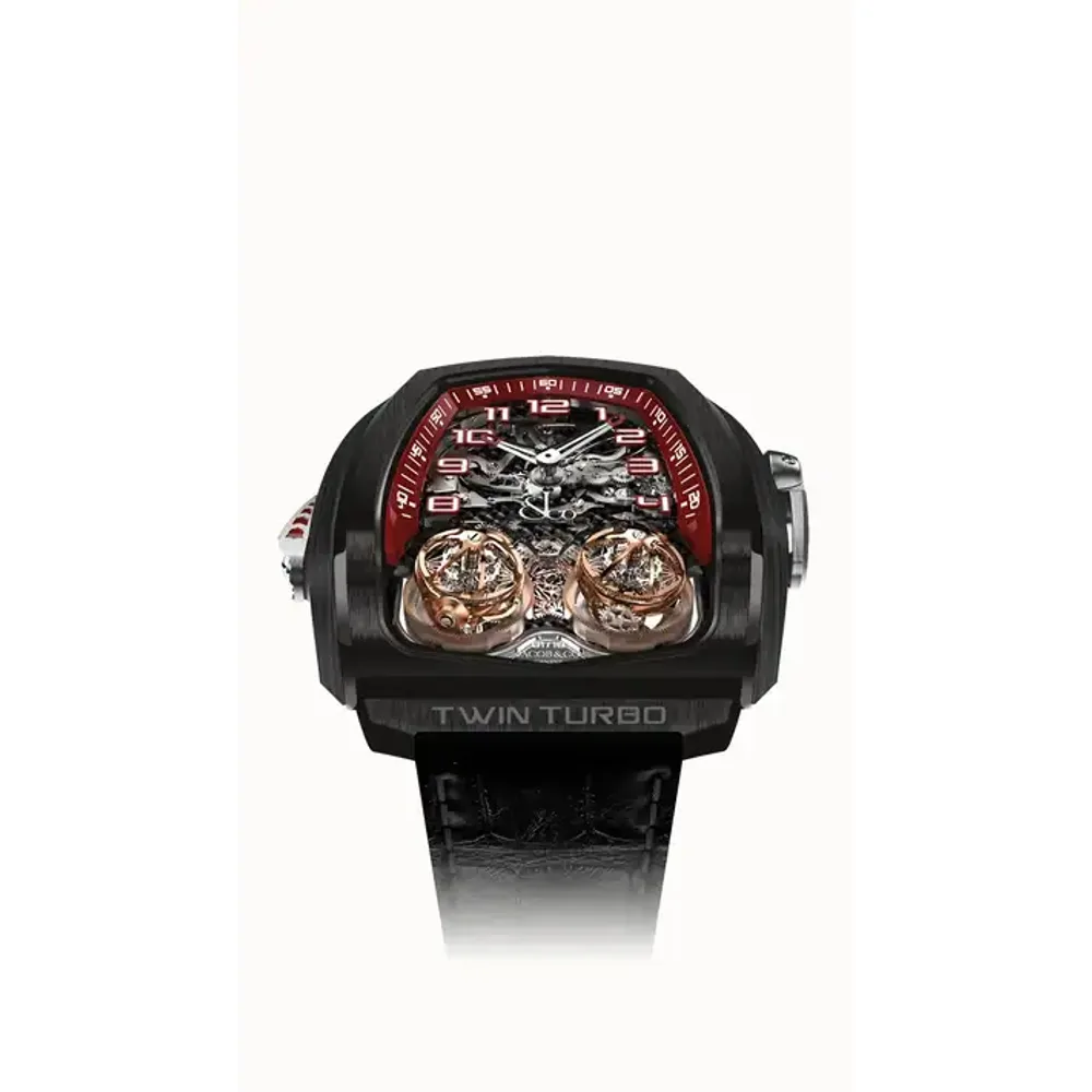 Jacob & Co. Twin Turbo — Black DLC Titanium