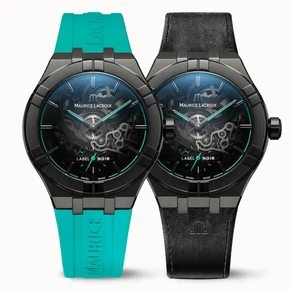 Maurice Lacroix Aikon Automatic Skeleton 45MM Label Noir