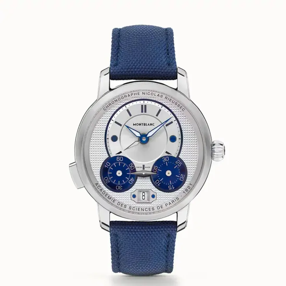 Montblanc Star Legacy Nicolas Rieussec Chronograph 43 mm, Steel - Silver color