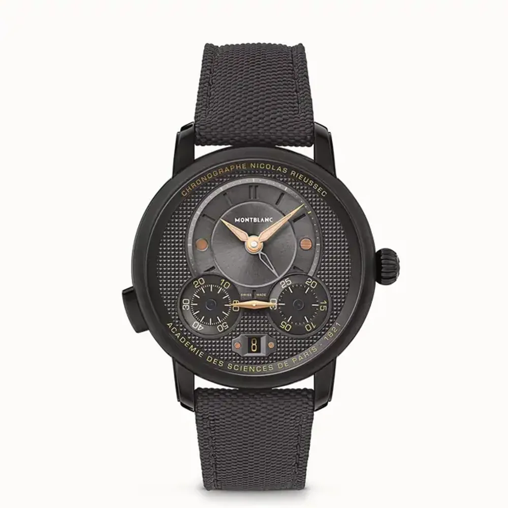 Montblanc Star Legacy Nicolas Rieussec Chronograph 43 mm Limited Edition - 500 pieces, 500 pieces - Acier ADLC noir