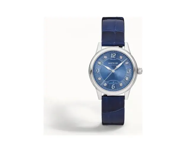 Montblanc Bohème Automatic Date 30 mm, Steel - Blue