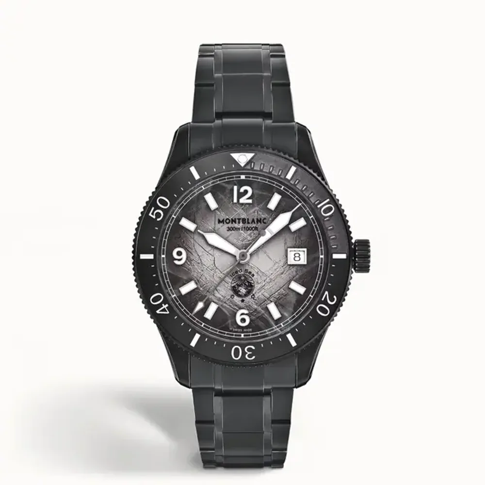 Montblanc Iced Sea Automatic Date 0 Oxygen, Steel - Ceramic