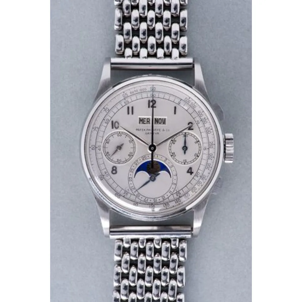 Patek Philippe Grand Complications Perpetual Calendar Chronograph 1518 Stainless Steel