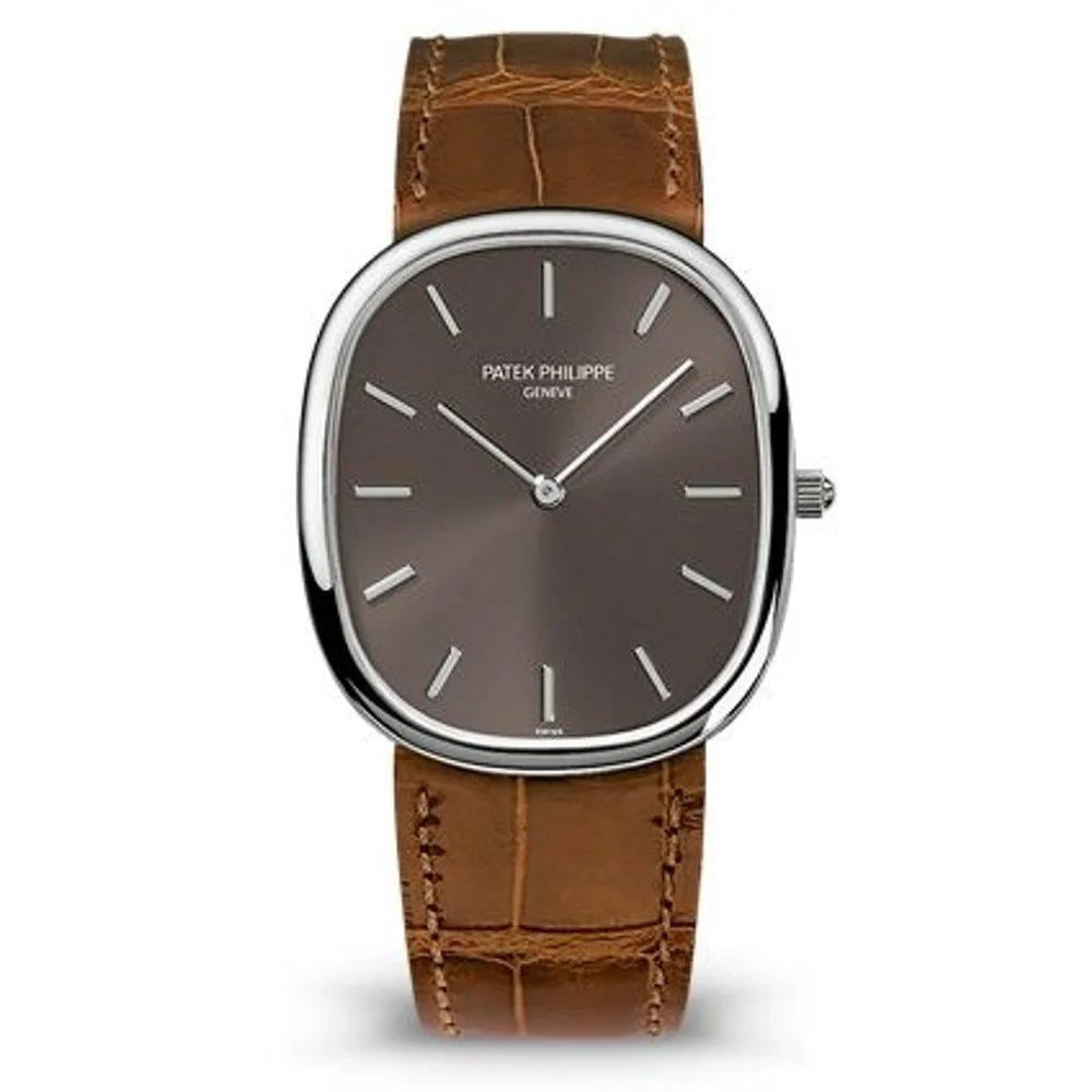 Patek Philippe Golden Ellipse 3738 White Gold / Grey