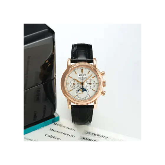 Patek Philippe Grand Complications Perpetual Calendar Chronograph 3970 Rose Gold