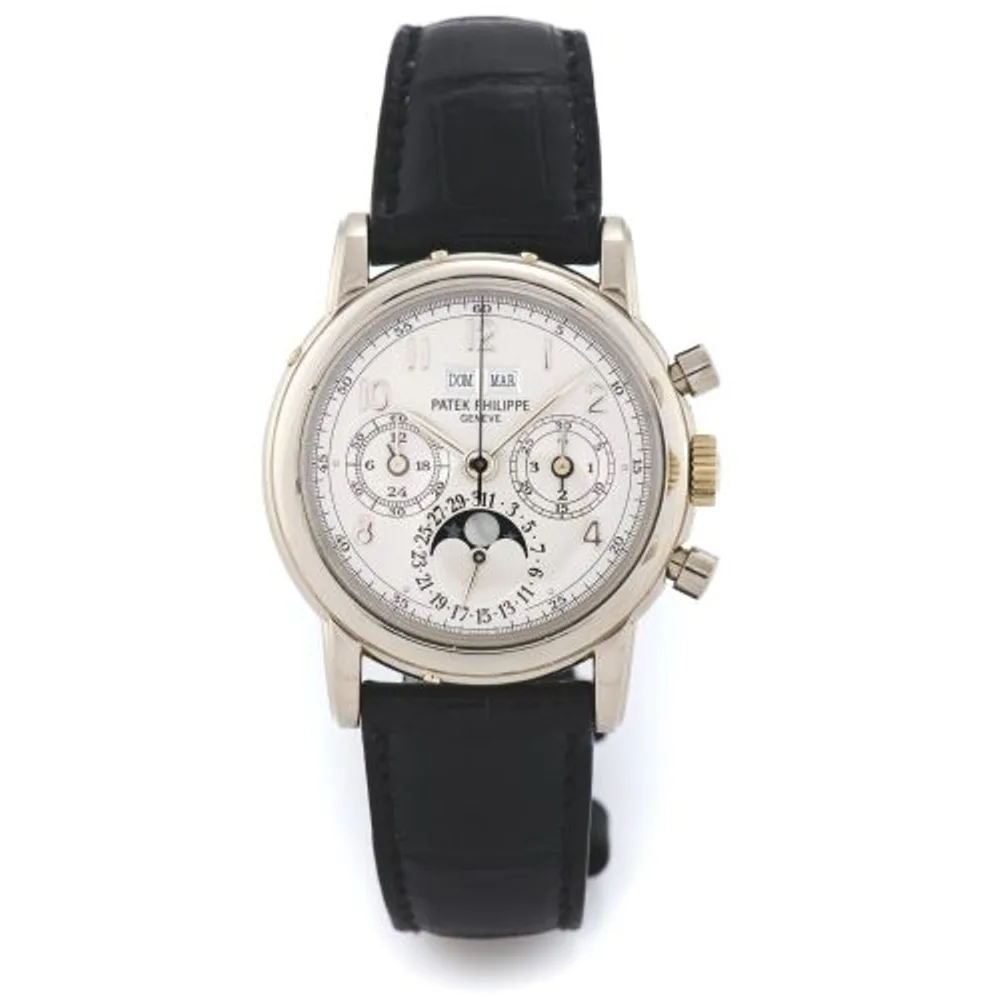 Patek Philippe Grand Complications Perpetual Calendar Chronograph 3970G Arabic
