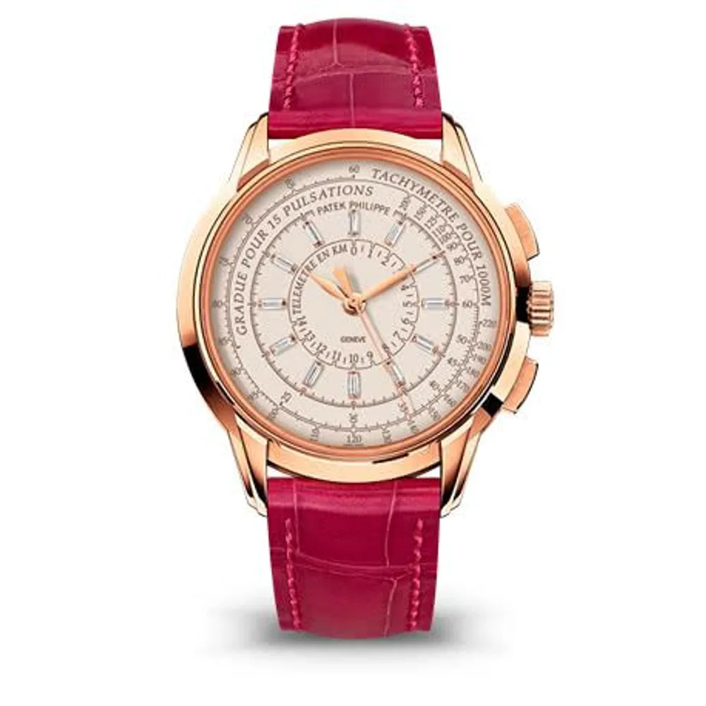 Patek Philippe Complications Multi-Scale Chronograph 4675 Rose Gold / 175th Anniversary