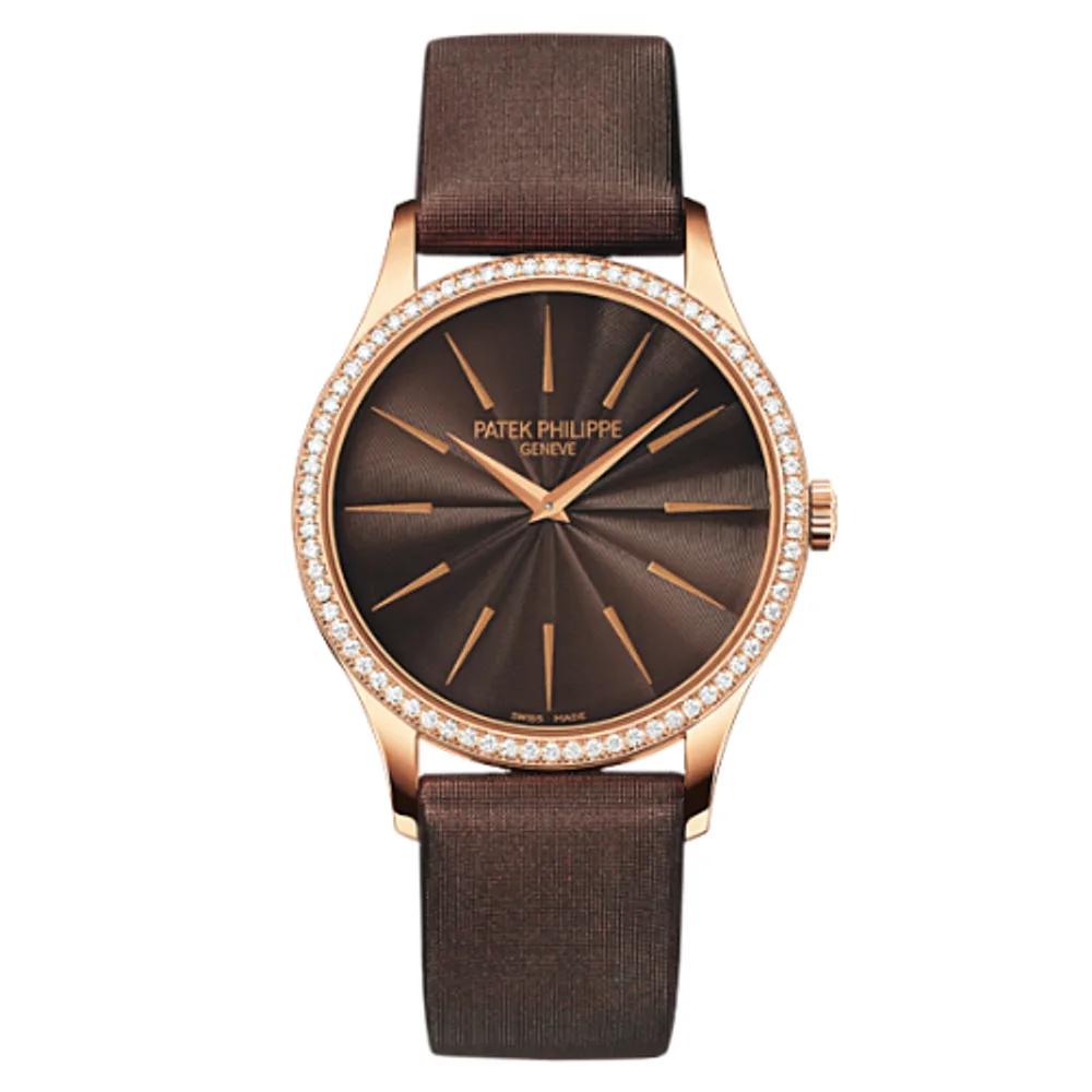 Patek Philippe Calatrava 4897 Rose Gold / Chocolate Brown