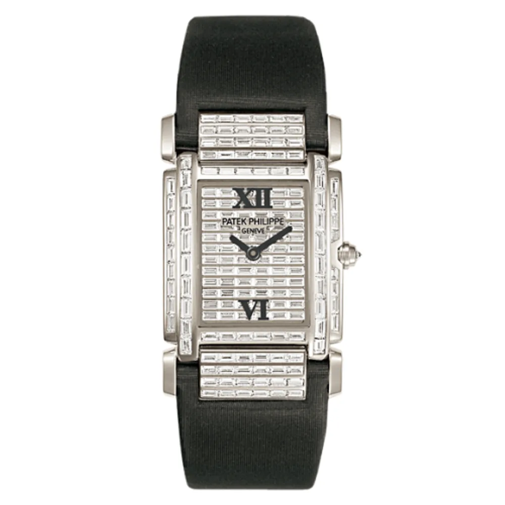Patek Philippe Twenty~4 4911 White Gold Baguette