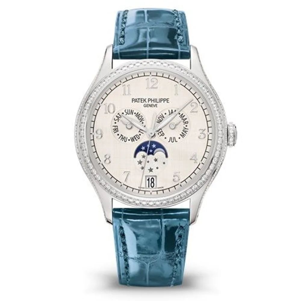 Patek Philippe Complications Annual Calendar 4947 White Gold / Silver