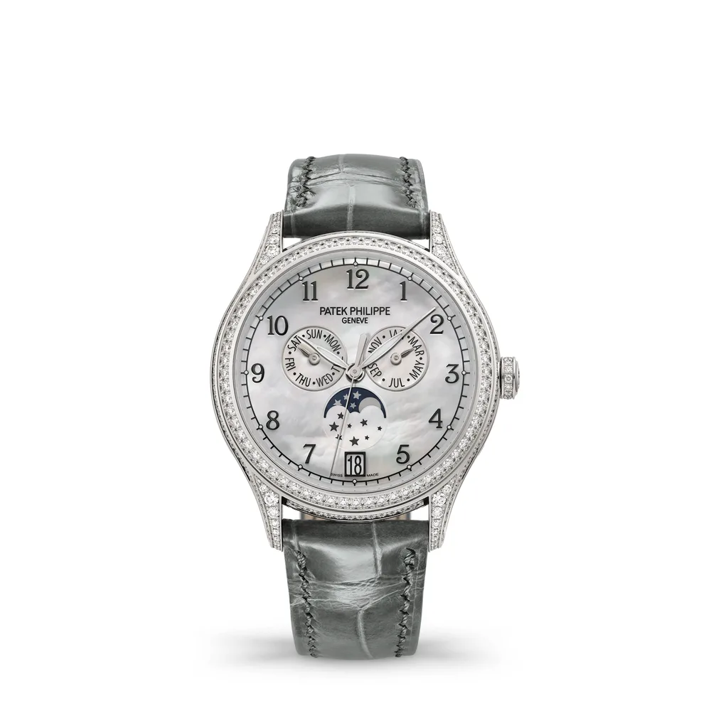 Patek Philippe Complications, White gold, White dial