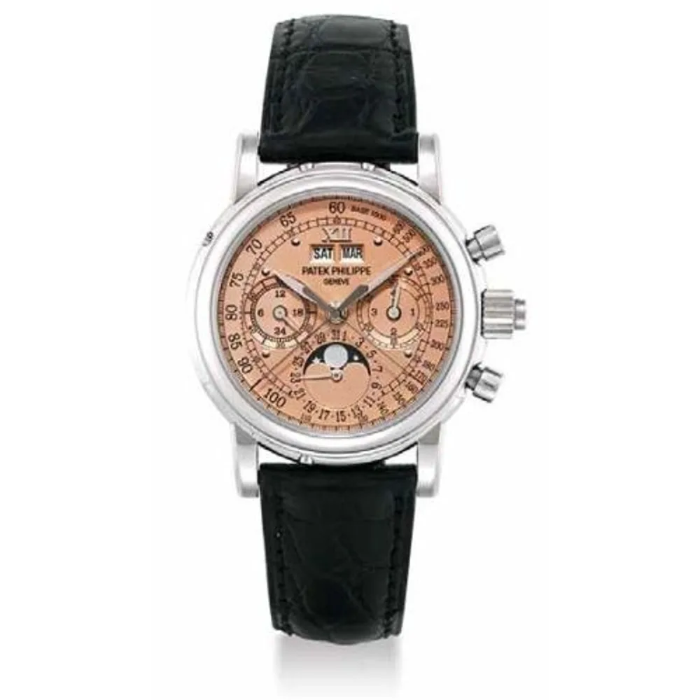 Patek Philippe Grand Complications Perpetual Calendar Split Seconds Chronograph 5004G Salmon