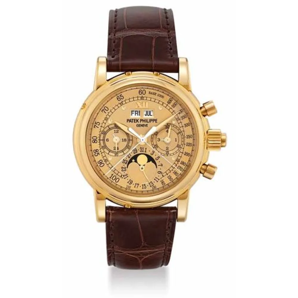 Patek Philippe Grand Complications Perpetual Calendar Split Seconds Chronograph 5004J Gold