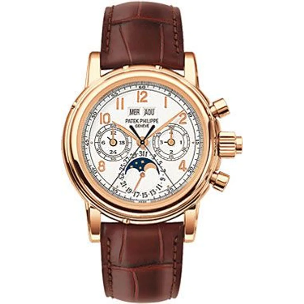 Patek Philippe Grand Complications Perpetual Calendar Split Seconds Chronograph 5004