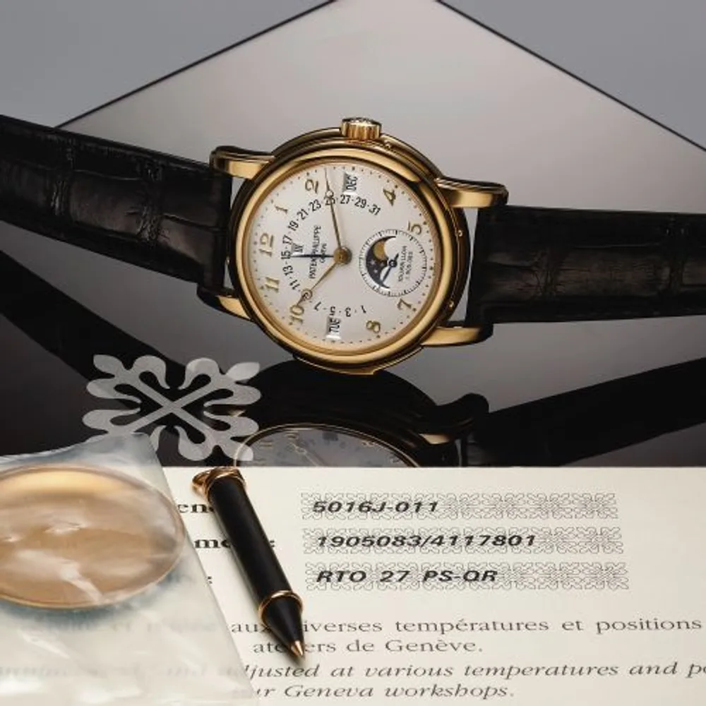 Patek Philippe Grand Complications Tourbillon Minute Repeater Perpetual Calendar 5016 Yellow Gold
