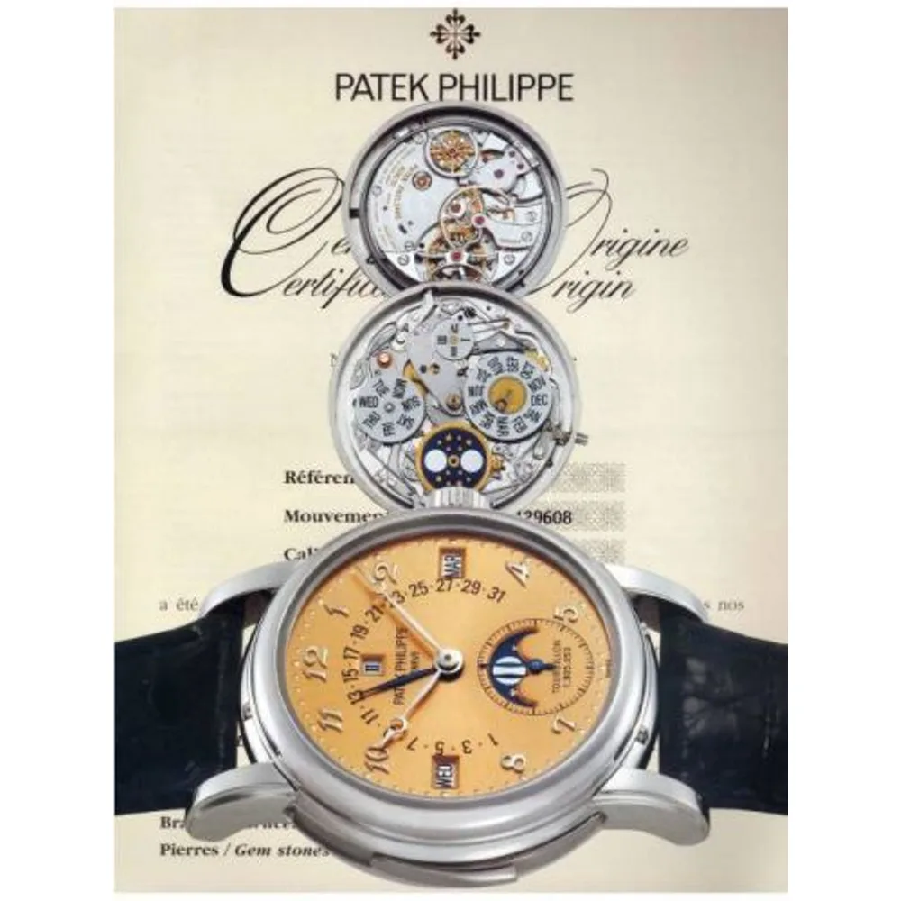 Patek Philippe Grand Complications Tourbillon Minute Repeater Perpetual Calendar 5016 Platinum / Champagne Breguet