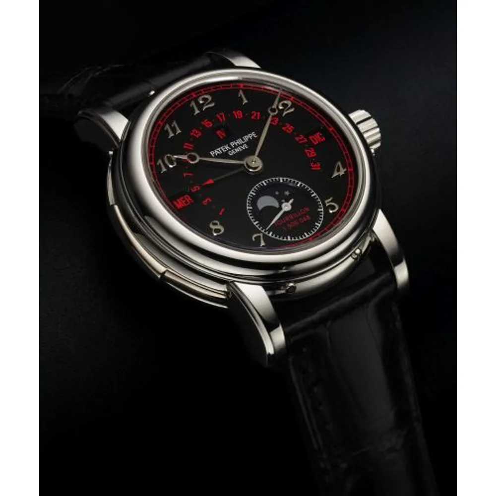 Patek Philippe Grand Complications Tourbillon Minute Repeater Perpetual Calendar 5016 Black Red