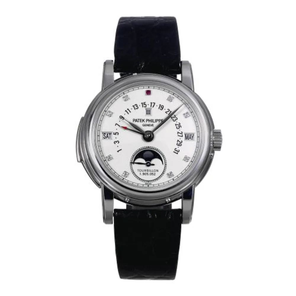 Patek Philippe Grand Complications Tourbillon Minute Repeater Perpetual Calendar 5016P White Diamond WD