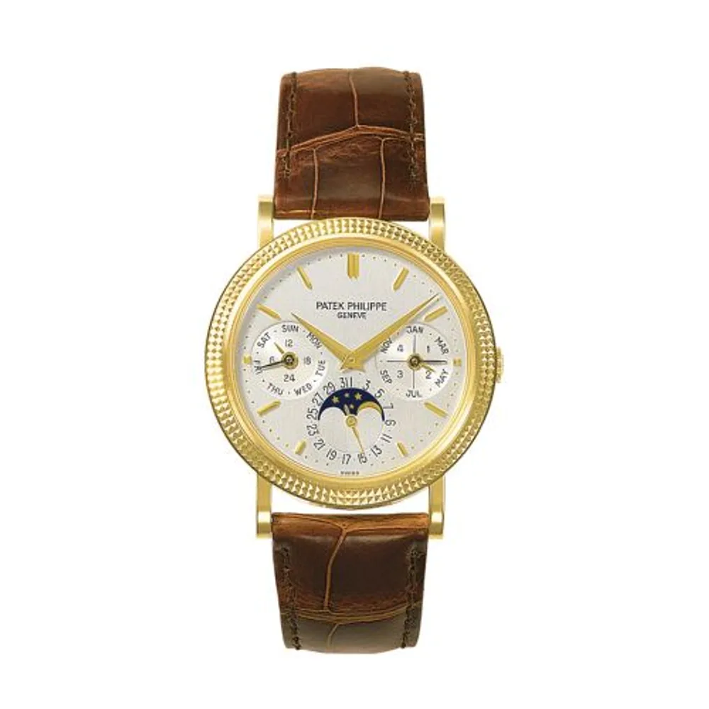 Patek Philippe Grand Complications Perpetual Calendar 5039 Yellow Gold / Silver