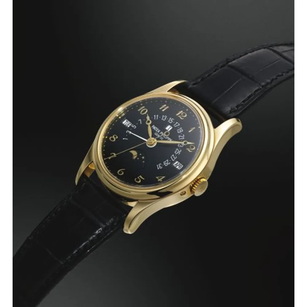 Patek Philippe Grand Complications Perpetual Calendar 5050 Yellow Gold / Black Breguet