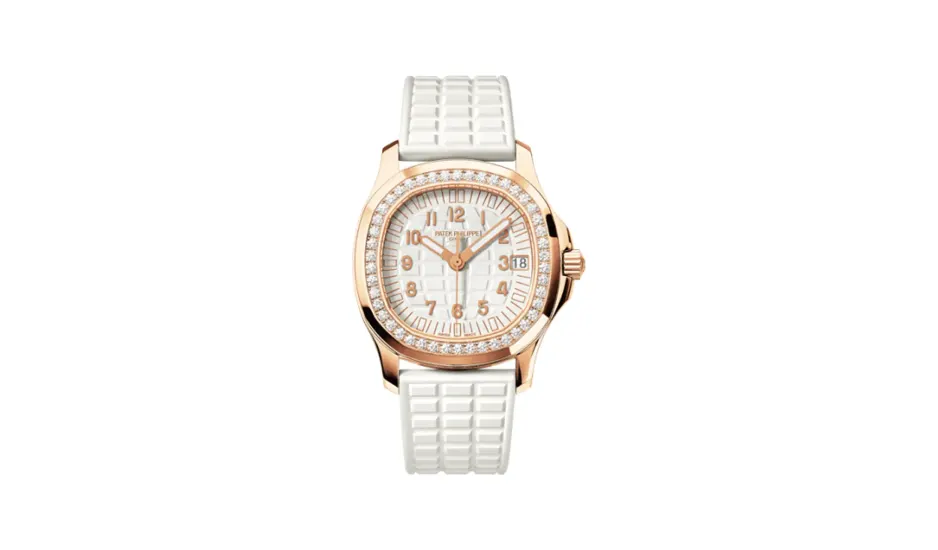 Patek Philippe Aquanaut 5068 Rose Gold / White