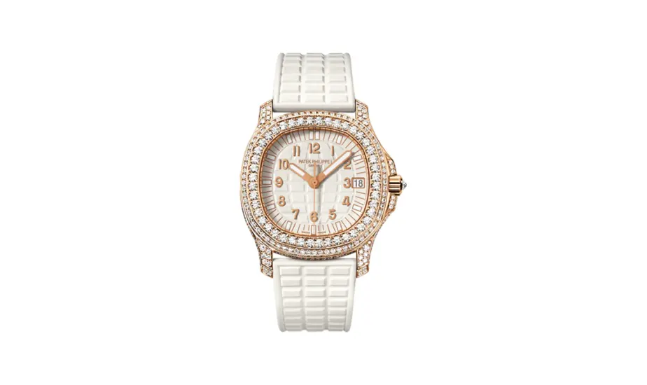 Patek Philippe Aquanaut 5069 Rose Gold White