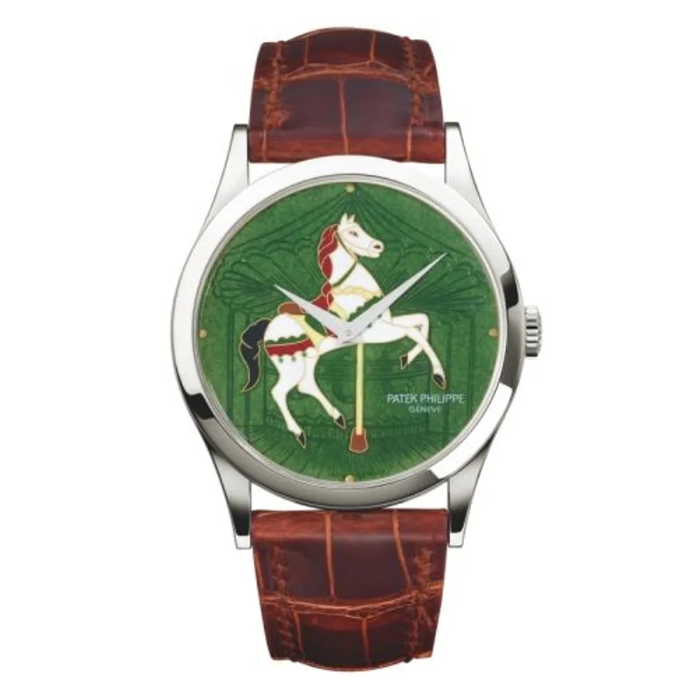 Patek Philippe Calatrava 5077 Carousel Green