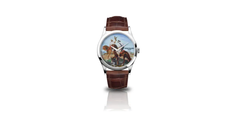 Patek Philippe Calatrava 5077 Falcon Hunting