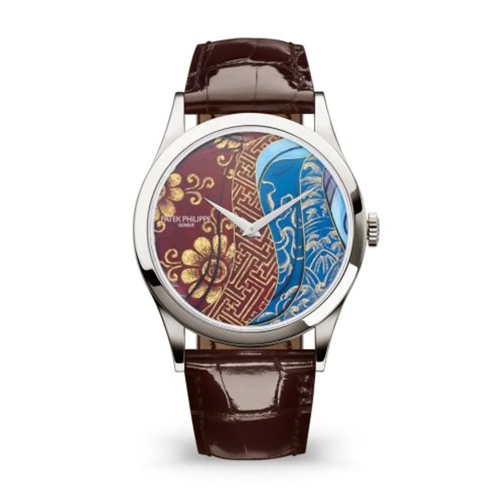 Patek Philippe Calatrava 5077P Bhutan Textiles