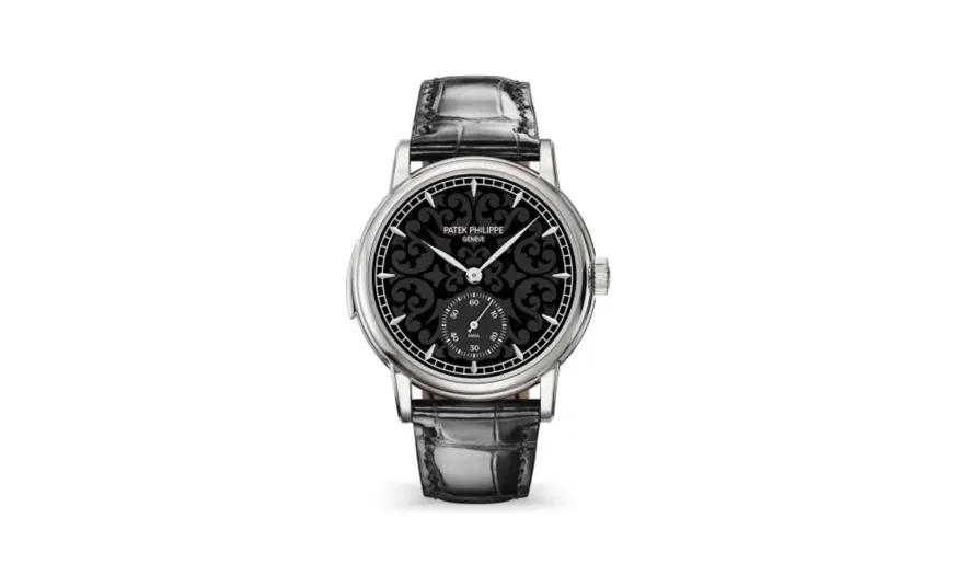 Patek Philippe Grand Complications Minute Repeater 5078 White Gold / Arabesque Enamel