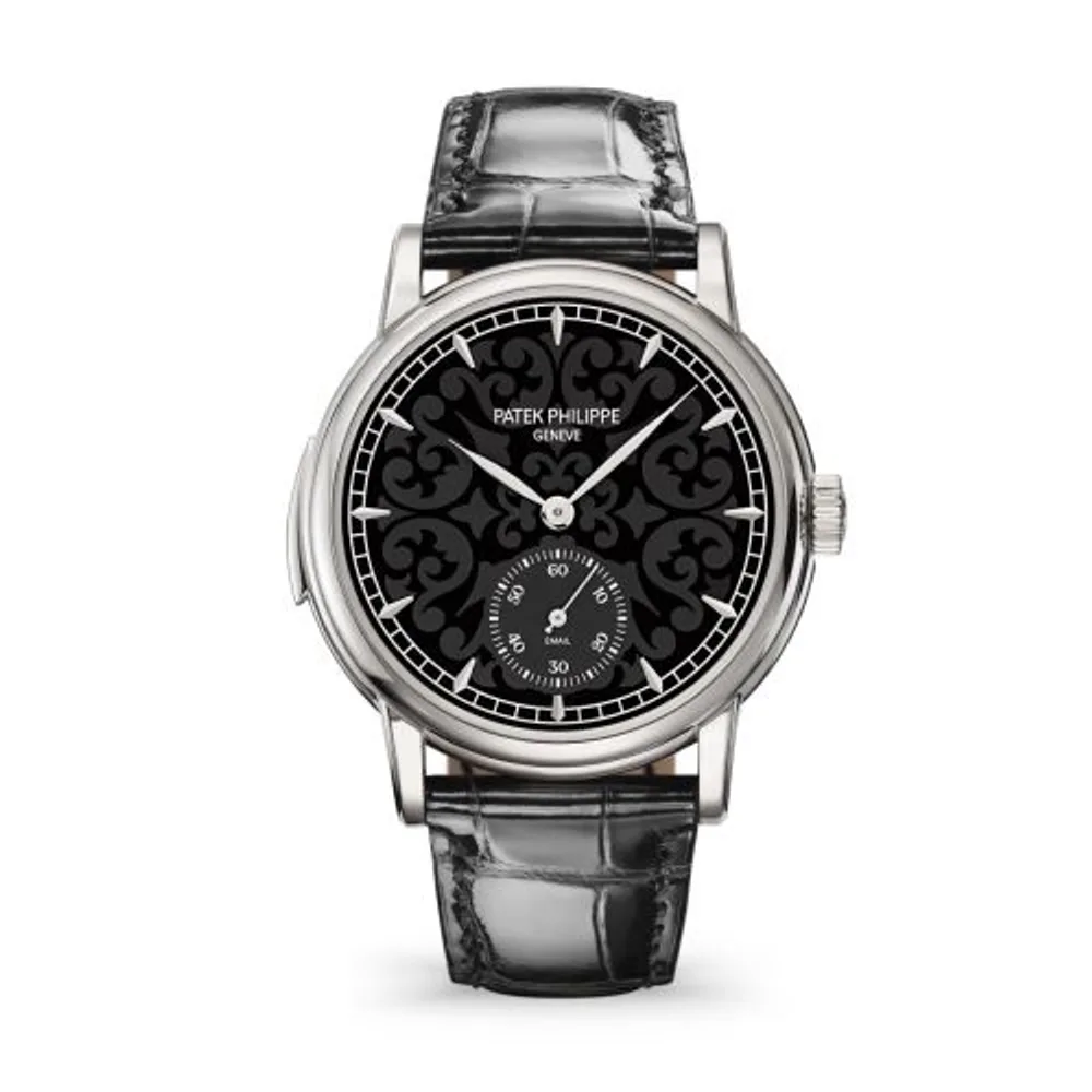 Patek Philippe Grand Complications Minute Repeater 5078 White Gold / Arabesque Enamel