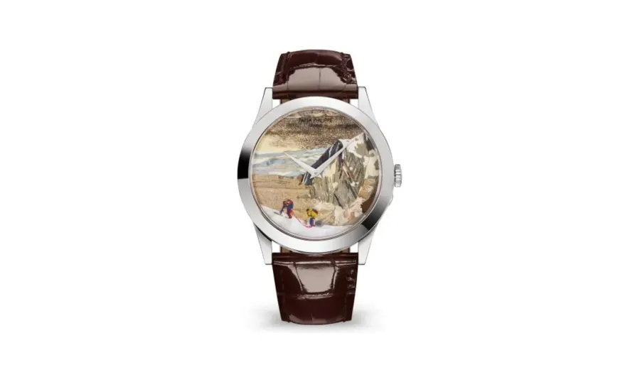 Patek Philippe Calatrava 5089 Swiss Alps / Roped Alpinists