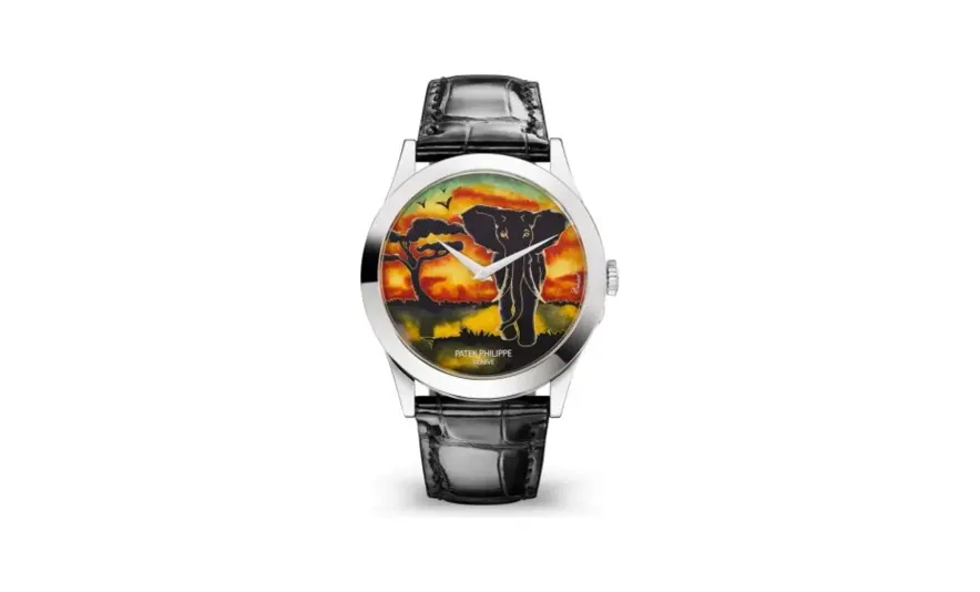 Patek Philippe Calatrava 5089 White Gold / African Elephant