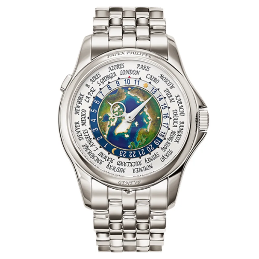 Patek Philippe Complications World Time 5131/1 Platinum / Earth