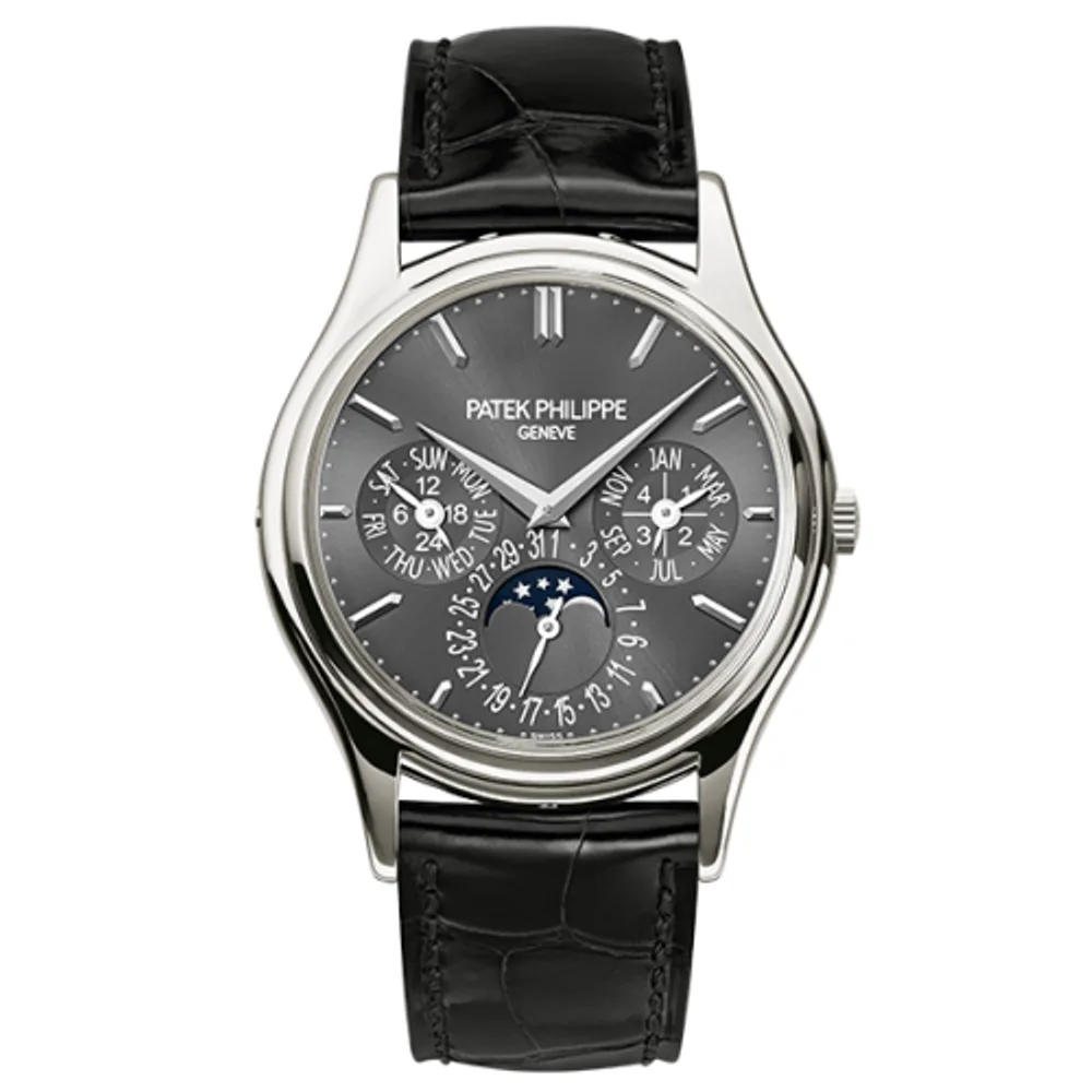 Patek Philippe Grand Complications Perpetual Calendar 5140 Platinum / Grey