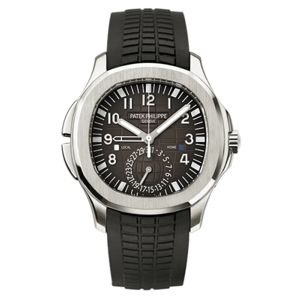 Patek Philippe Aquanaut Travel Time 5164 Stainless Steel / Black
