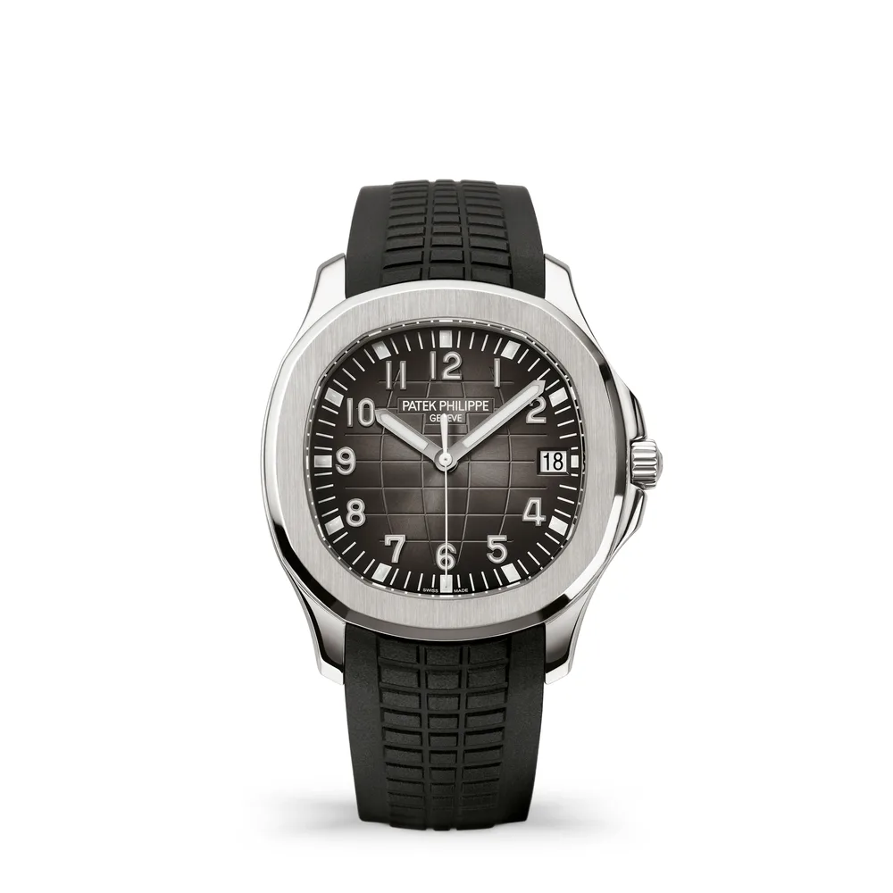 Patek Philippe Aquanaut, Steel, Charcoal grey dial