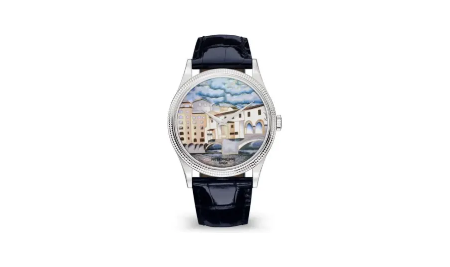 Patek Philippe Calatrava 5177G Italian Scenes / Ponte Vecchio