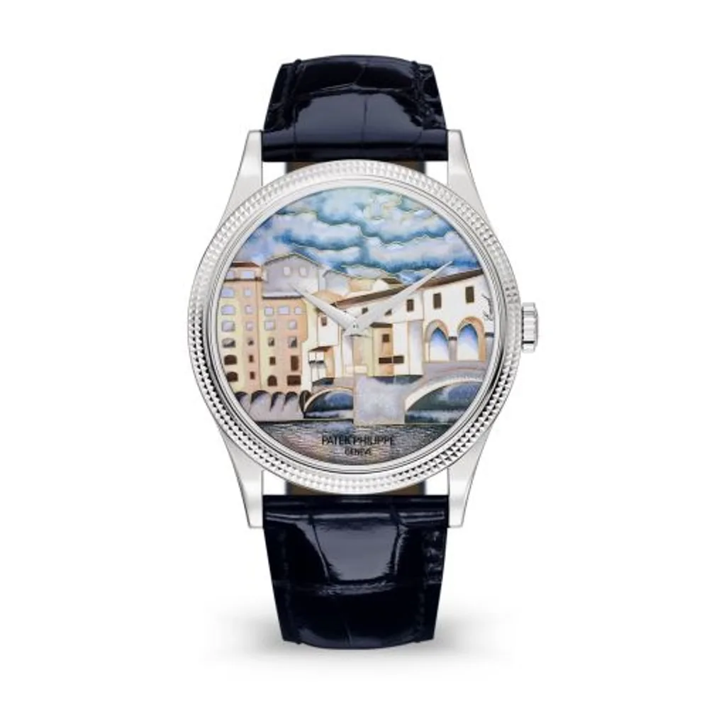 Patek Philippe Calatrava 5177G Italian Scenes / Ponte Vecchio