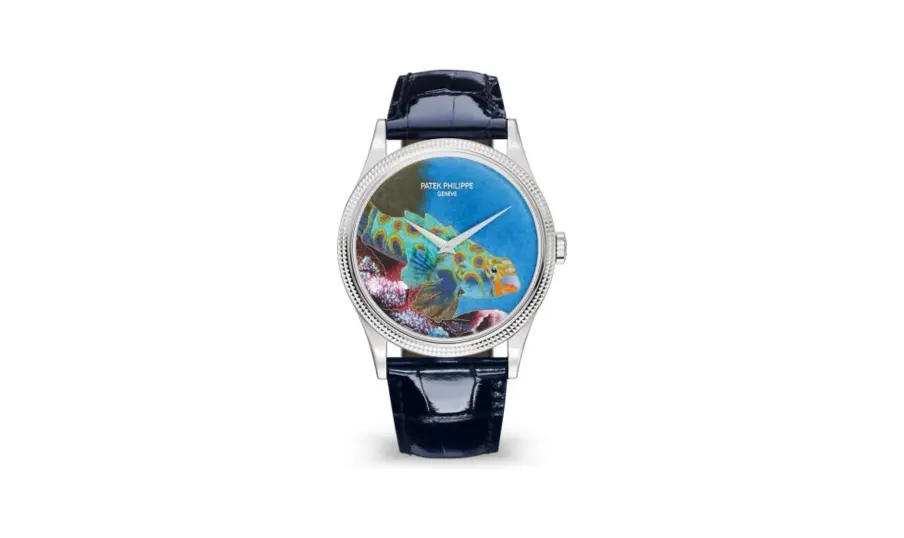 Patek Philippe Calatrava 5177G Italian Scenes / Tropical Fish