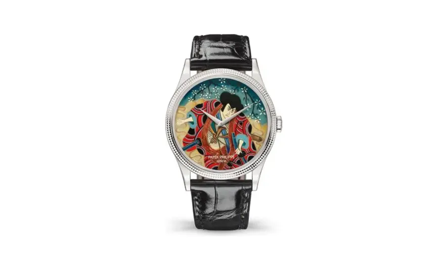 Patek Philippe Calatrava 5177G Samurai Engaged in Combat