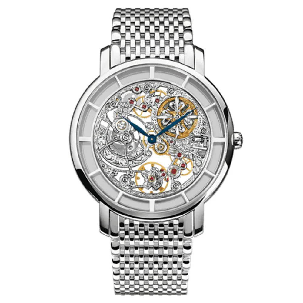 Patek Philippe Complications Calatrava 5180 White Gold / Skeleton / Bracelet