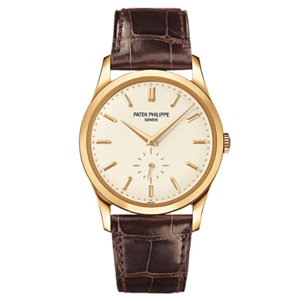 Patek Philippe Calatrava 5196 Yellow Gold / Silver