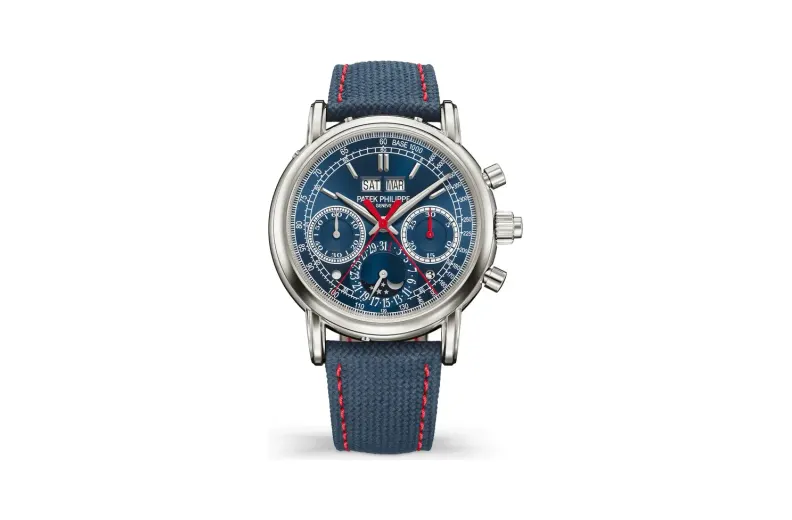 Patek Philippe Grand Complications, White gold, Blue dial